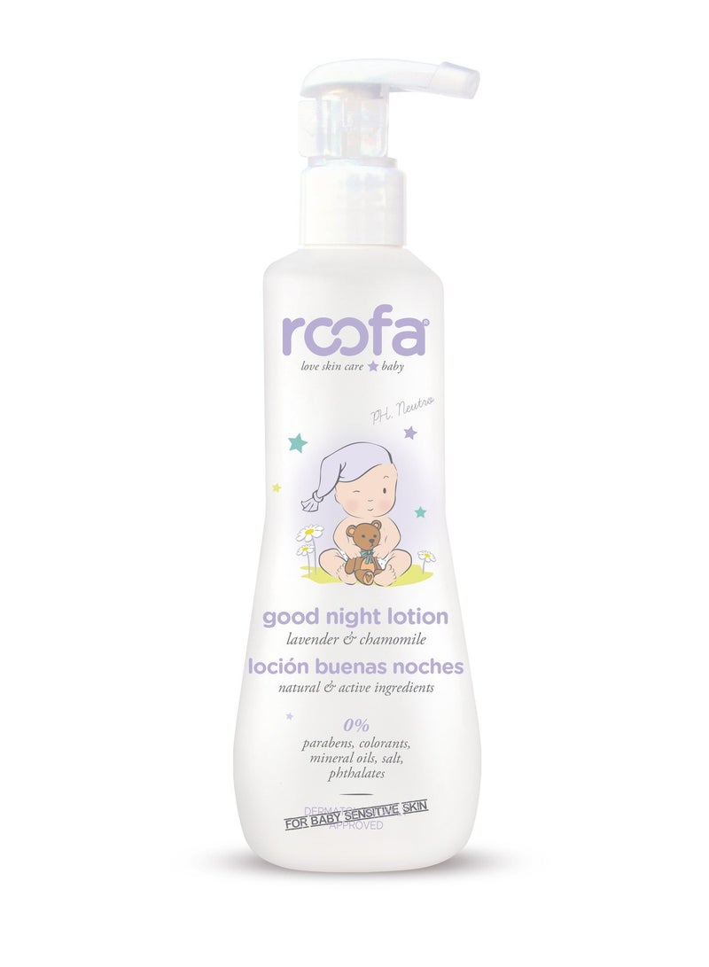 Roofa Spain Good Night Baby Lotion 200ml - Image 2
